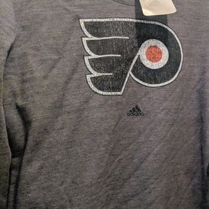 NWT NFL large Addias Flyers Sweatshirt